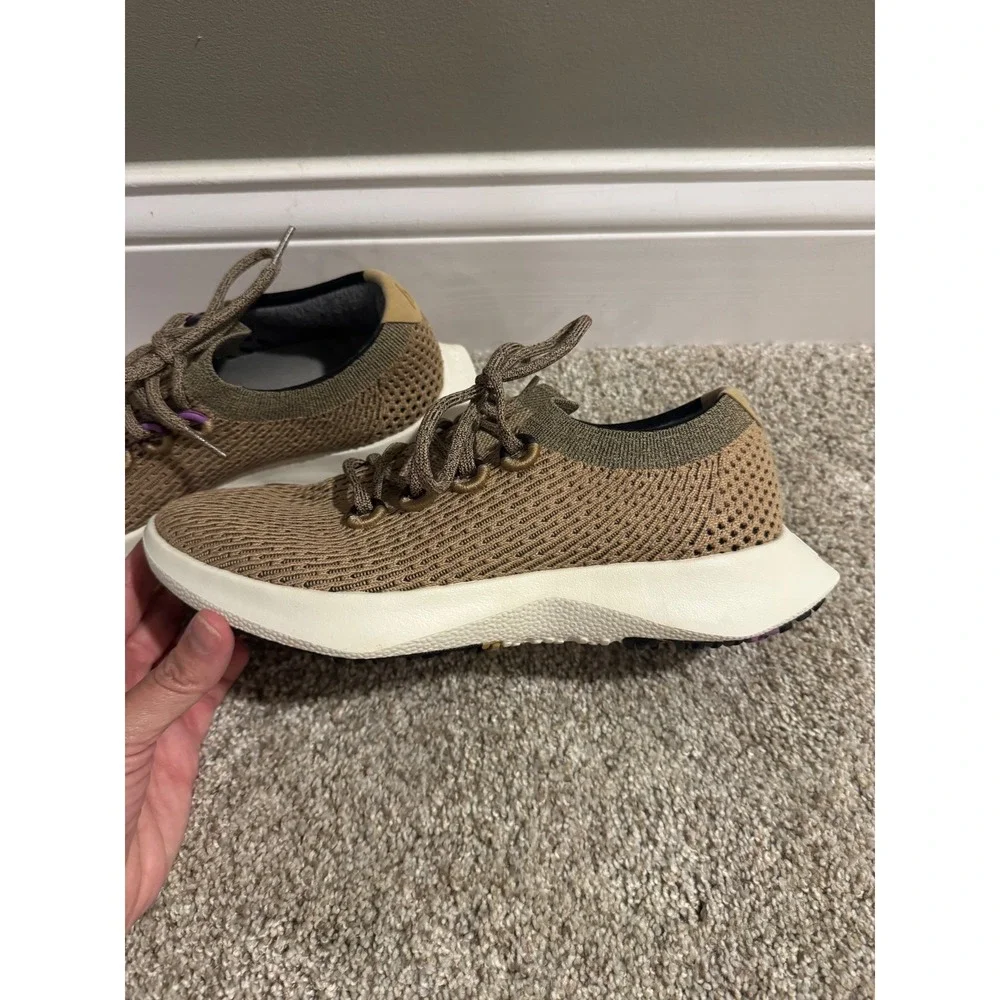 Allbirds Tree Dasher 2 Lmtd Edition Hazy Beige Lux Purple Sneaker Women's 9.5